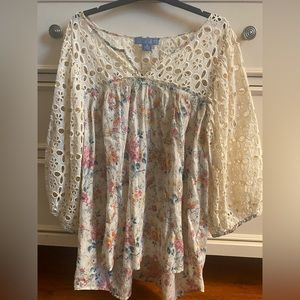 “Dil” otherwise known as Odille peasant top from Anthropologie size M